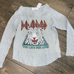 Daydreamer for Free People graphic long sleeve shirt